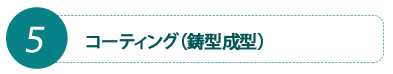 コーティング（鋳型成型）